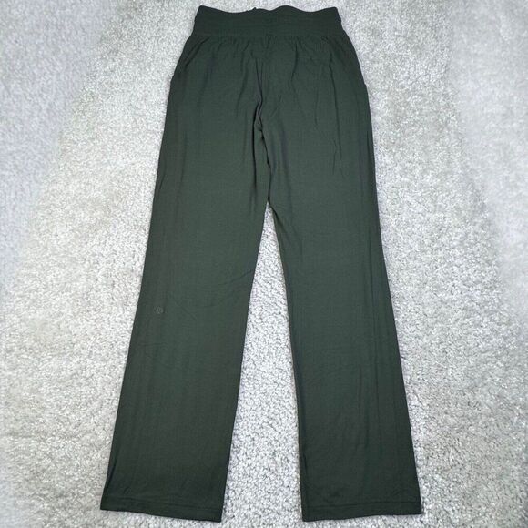 Lululemon Ready To Rulu Straight Leg High Rise Pant Smoked Spruce Green - Picture 3 of 11